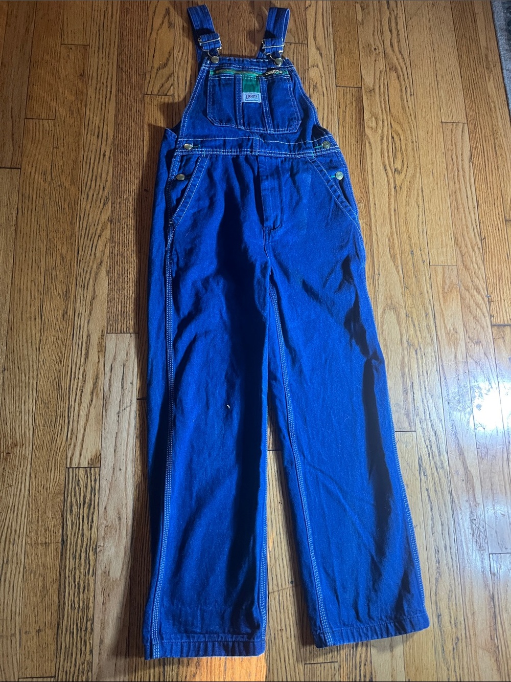 Liberty® Youth Denim Bib Overalls Sz 14R